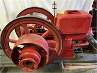 ALAMO, 8hp, serial #109454, w/ clutch pulley, runs