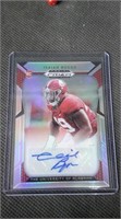 AUTOGRAPHED ISAIAH BUGGS CARD
