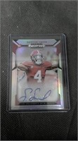 AUTOGRAPHED SAIVION SMITH CARD