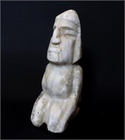 Kneeling Toltec Marble Figure