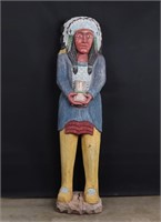Carved Wood Trade Indian 'Chief'