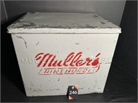 Muller Pinehurst Insulated Metal Milk Crate