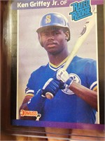 1989 Ken Griffey Jr Donruss rated RC