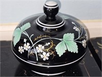 Hand Painted Decorative Dish with Lid