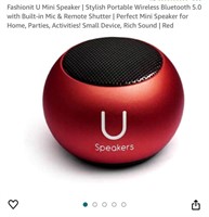 Fashionit U Mini Speaker | Stylish Portable