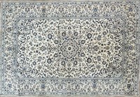 BEAUTIFUL HAND KNOTTED PERSIAN WOOL KASHAN RUG