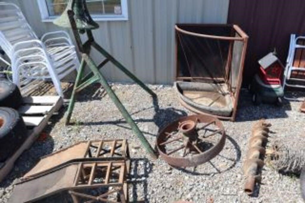 ANTIQUES-FURNITURE-COLLECTILBES-TOOLS-FARM ITEMS