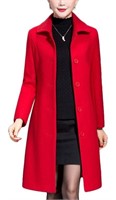 Size M
Bell Poque Women's Wool Trench Coat