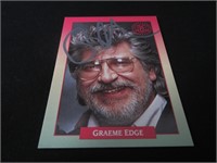 Graeme Edge Signed Trading Card RCA COA