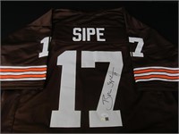 Brian Sipe Signed Jersey JSA COA