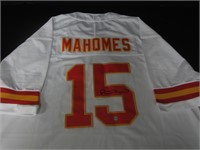 Patrick Mahomes Signed Jersey COA Pros