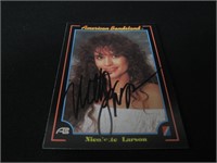 Nicolette Larson Signed Trading Card RCA COA