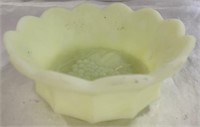 Fenton Custard Glass Bowl