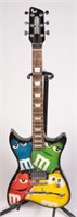 M&M's World Mars Inc. Electric Guitar.