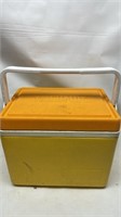 Thermos Orange & Yellow Picnic Cooler