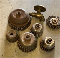 Wire Brush Cups and Wheel