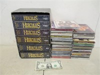 Lot of CDs & Hercules TV Series DVD Set -