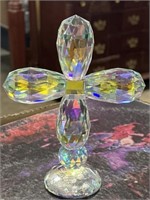 Colorful glass cross