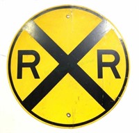 Railroad Crossing Aluminum Traffic Sign