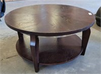 2 TIER ROUND COFFEE TABLE