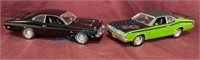 1/18 diecast, Plymouth, duster, and demon