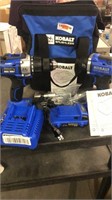 24V Kobalt Brushless Drill & Impact Set