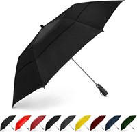 EEZ-Y Golf Umbrella  58-Inch  Windproof  Black