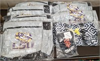 Lot of LSU Sport Packs, Michigan Tote Bag & SF