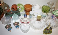 Lenox, Pitcher, Glass Bowls, Figurines, Mugs,