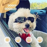 Dog Goggles/Sunglasses Outdoor UV Protection-Red