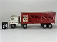 ERTL Metal Livestock Van Trailer