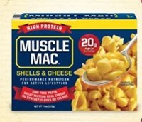 Muscle Mac Shells and Cheese , 11 Ounce