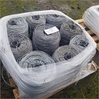 Barbless Wire on Pallet,9 Rolls