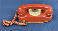 Vintage Rotary Phone, Red Western Electric