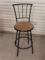 Metal Bar Stool( Stained)