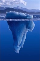 Posterazzi Tip of The Iceberg Digital Composite