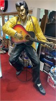 LIFE SIZE ELVIS PRESLEY STATUE FROM THE DINER