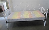Daybed w/ Mattress Twin Size, Spring Deck