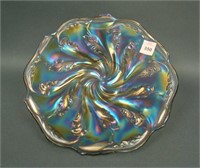 10” Imperial Acanthus Flat Plate – Smoke (very
