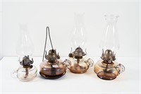 4 FINGER OIL LAMPS