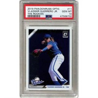 2019 Donruss Optic Vlad Guerrero Jr. Rc Psa 10