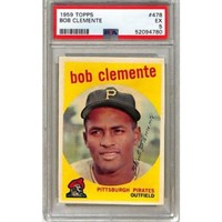 1959 Topps Roberto Clemente Psa 5