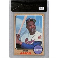 1968 Topps Hank Aaron Raw Review 4.5