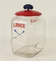 Lance Snacks Jar with Very Rare Lid