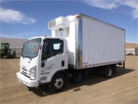 2016 Isuzu N.P.R. Refrigerated Box Truck