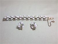Beautiful Coro Bracelet & Earring Set