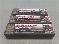 (300) Winchester Wildcat 22 LR long rifle ammo