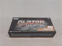 (50) Blazer 380 Auto FMJ ammo ammunition