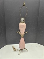 MCM Pink Table Lamp Needs Re Wired