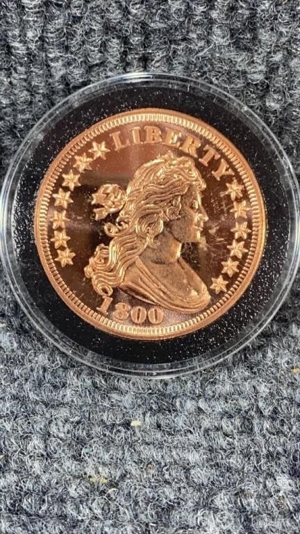 1oz Copper Coin